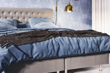 Meja Sängpaket 180x200 - Grå - Products - Möbler - Säng - Kontinentalsäng