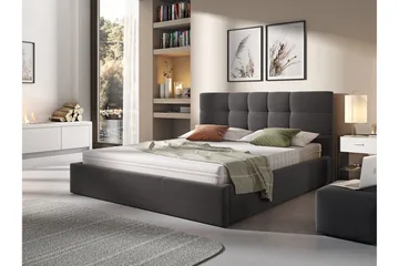 Nieres Förvaringssäng 180x200cm - Mörkgrå - Products - Möbler - Säng - Säng med förvaring