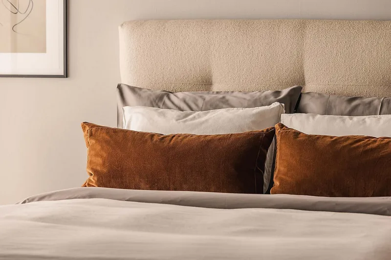 Oslo Lyx Kontinentalsäng 120x200 cm - Beige - Products - Möbler - Säng - Kontinentalsäng