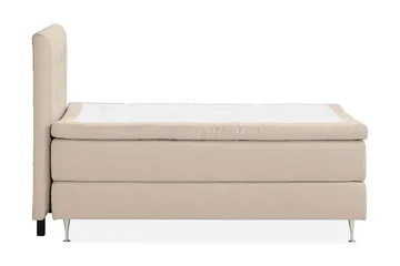 Oslo Lyx Kontinentalsäng Boucle 120x200 - Beige - Products - Möbler - Säng - Kontinentalsäng