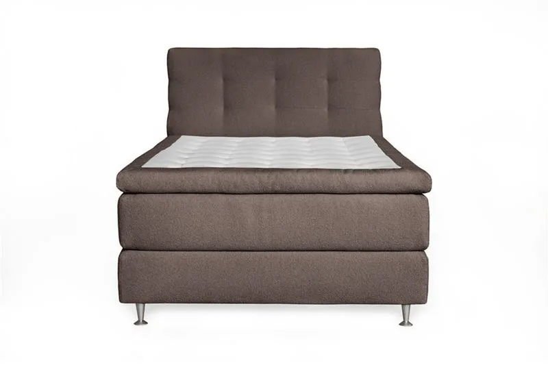 Oslo Lyx Sängpaket 120 knappar loop 8, Ljusbrun
