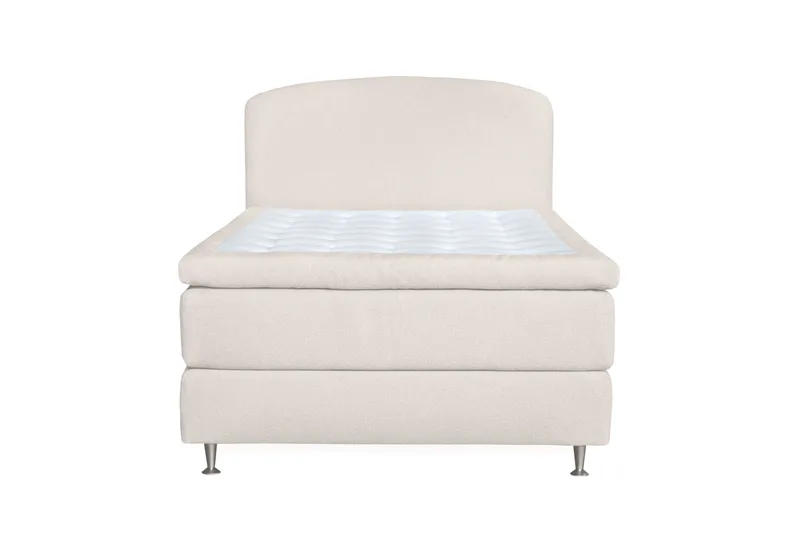 Oslo Lyx Sängpaket 140 curved loop 2 - Ljusbeige - Products - Möbler - Säng - Enkelsäng
