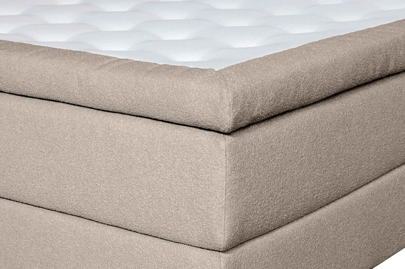 Oslo Lyx Sängpaket 180 curved loop 3 - Beige - Products - Möbler - Säng - Enkelsäng