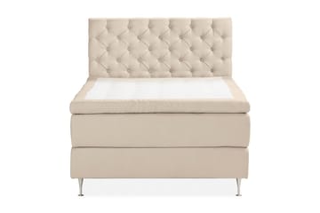 Oslo Lyx Sängpaket Boucle 140x200 Djuphäftad gavel