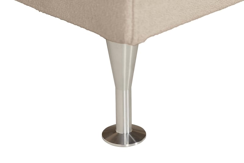 Oslo Lyx Sängpaket Boucle 140x200 Djuphäftad gavel - Beige - Products - Möbler - Säng - Kontinentalsäng