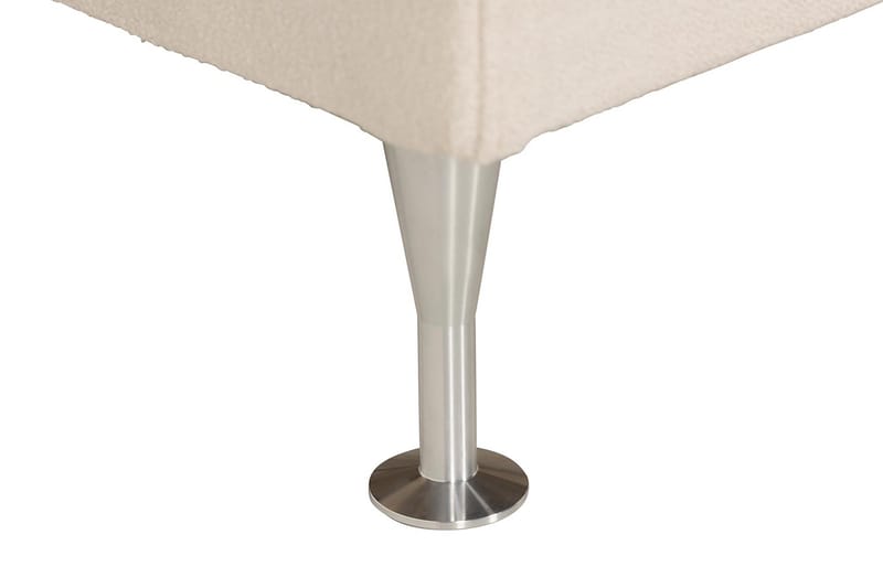 Oslo Lyx Sängpaket Boucle 140x200 Djuphäftad gavel - Ljusbeige - Products - Möbler - Säng - Kontinentalsäng