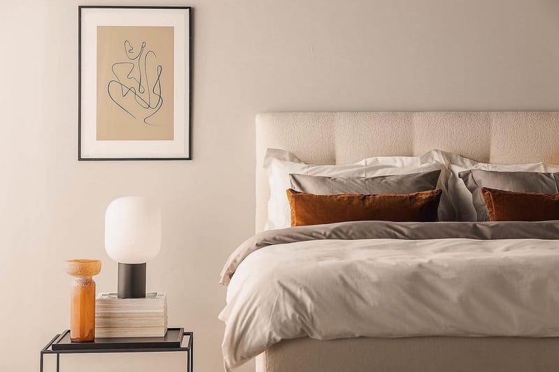 Oslo Lyx Sängpaket Kontinentalsäng 180x200 cm - Beige / Ljus - Products - Möbler - Säng - Kontinentalsäng