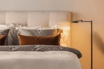 Oslo Lyx Sängpaket Kontinentalsäng 180x200 cm - Beige / Ljus - Products - Möbler - Säng - Kontinentalsäng