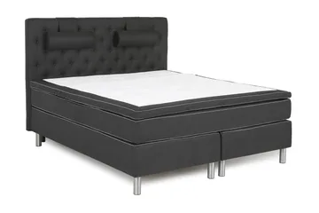Queen Komplett Sängpaket 160x200 - Svart - Products - Möbler - Säng - Kontinentalsäng
