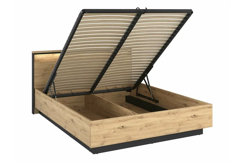 Rathmore Sängram 180x200 cm Black - Products - Möbler - Säng - Sängram & sängstomme