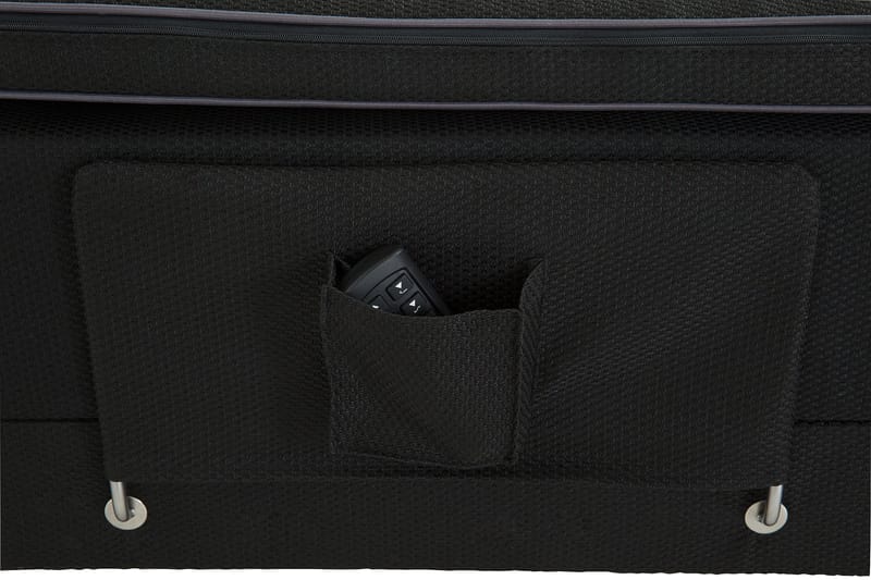 Royal Justerbar Kontinentalsäng 90x200 - Svart - Products - Möbler - Säng - Ställbar säng