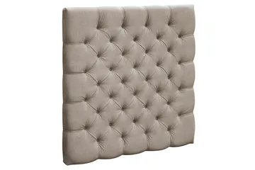 Joluma Sänggavel 120 Knappar - Beige - Products - Möbler - Säng - Sängtillbehör & sänggavel - Sänggavel