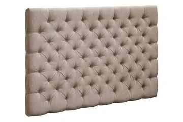 Joluma Sänggavel 180 Knappar - Beige - Products - Möbler - Säng - Sängtillbehör & sänggavel - Sänggavel