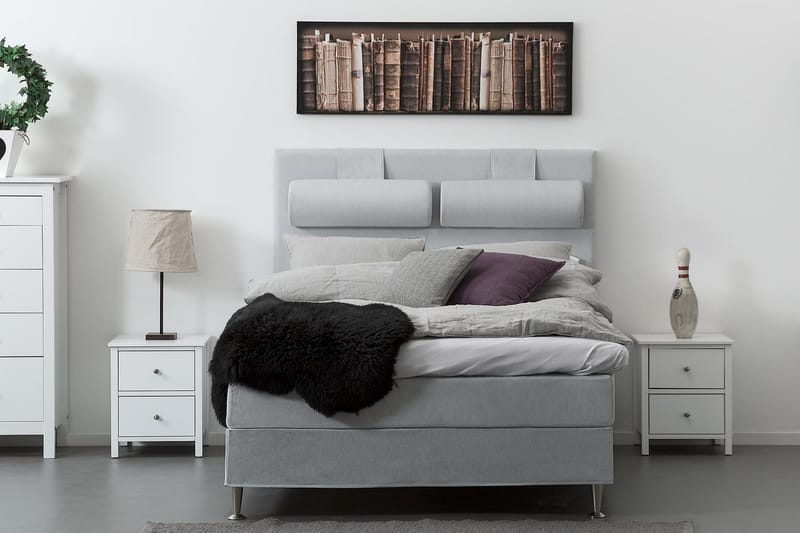 Meja Sänggavel 140x120 - Ljusgrå - Products - Möbler - Säng - Sängtillbehör & sänggavel - Sänggavel