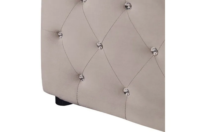 Saleux Sängram 180x200 cm - Taupe - Products - Möbler - Säng - Säng med förvaring