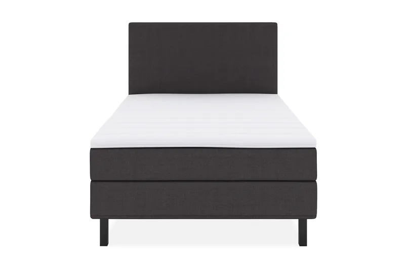 Select No 1 Komplett Sängpaket 120x200, Mörkgrå/Svart