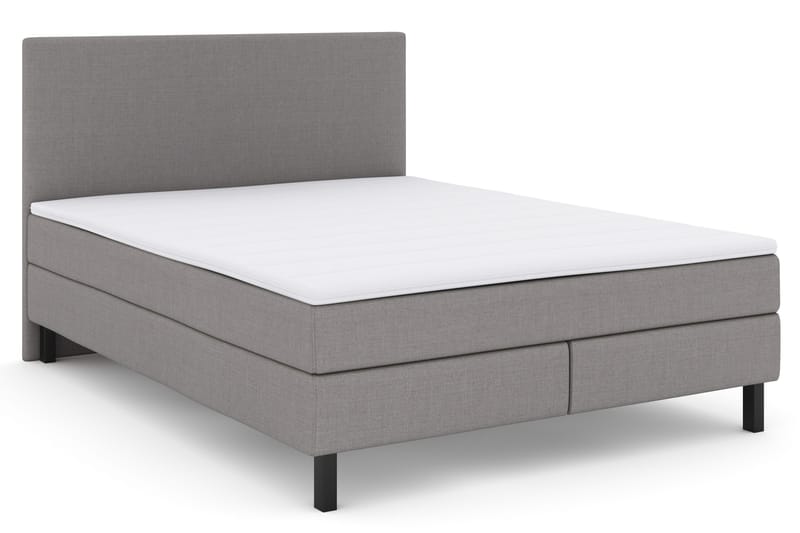 Select No 2 Kontinentalsäng 160x200 - Ljusgrå - Products - Möbler - Säng - Kontinentalsäng