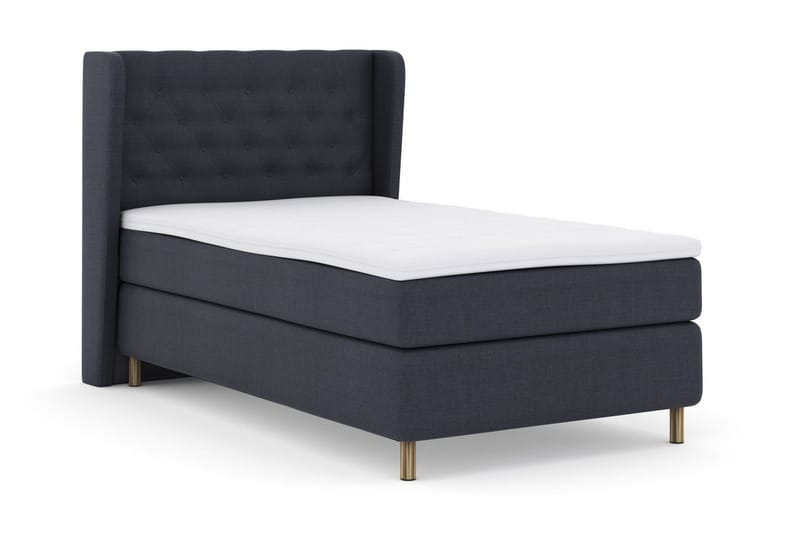 Select No 3 Komplett Sängpaket 120x200 Medium - Blå/Koppar - Products - Möbler - Säng - Enkelsäng