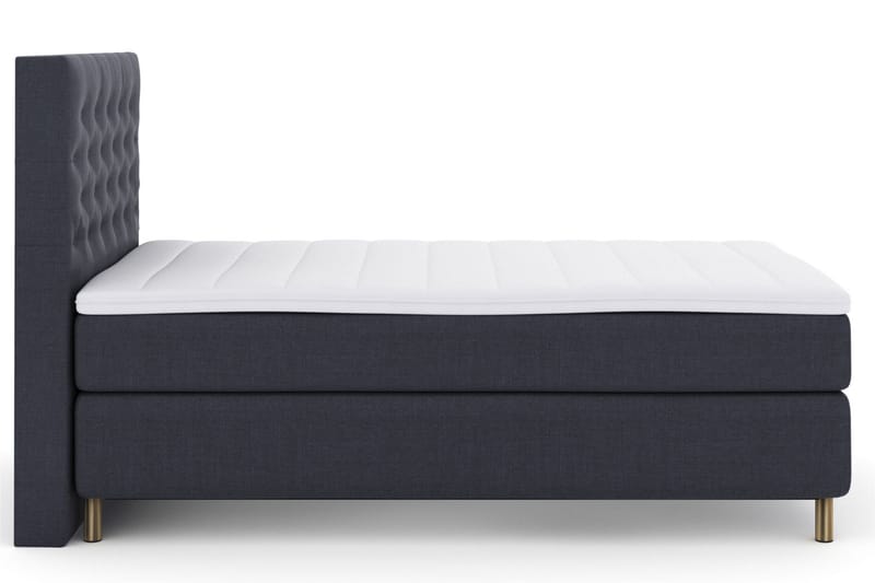 Select No 3 Komplett Sängpaket 120x200 Medium - Blå/Koppar - Products - Möbler - Säng - Enkelsäng