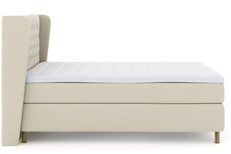 Select No 3 Komplett Sängpaket 140x200 Medium - Beige/Koppar - Products - Möbler - Säng - Kontinentalsäng