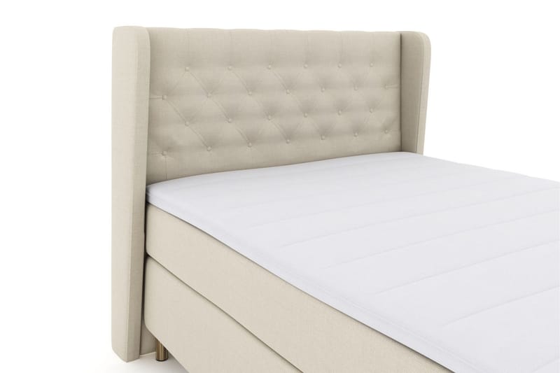 Select No 3 Komplett Sängpaket 140x200 Medium - Beige/Koppar - Products - Möbler - Säng - Kontinentalsäng