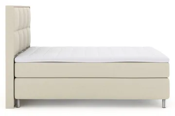 Select No 3 Komplett Sängpaket 140x200 Medium - Beige/Metall - Products - Möbler - Säng - Kontinentalsäng