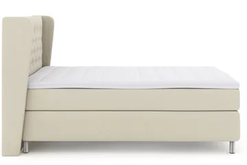 Select No 3 Komplett Sängpaket 140x200 Medium - Beige/Metall - Products - Möbler - Säng - Kontinentalsäng