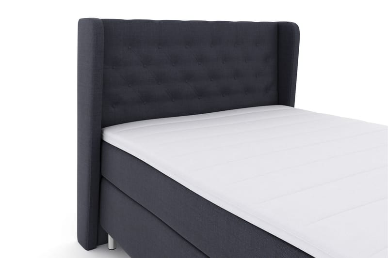 Select No 3 Komplett Sängpaket 140x200 Medium - Blå/Metall - Products - Möbler - Säng - Kontinentalsäng