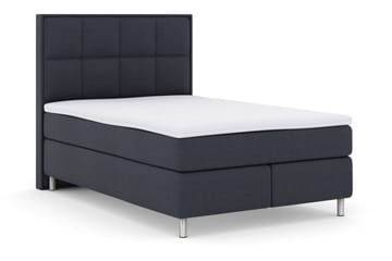Select No 3 Komplett Sängpaket 140x200 Medium - Blå/Metall - Products - Möbler - Säng - Kontinentalsäng