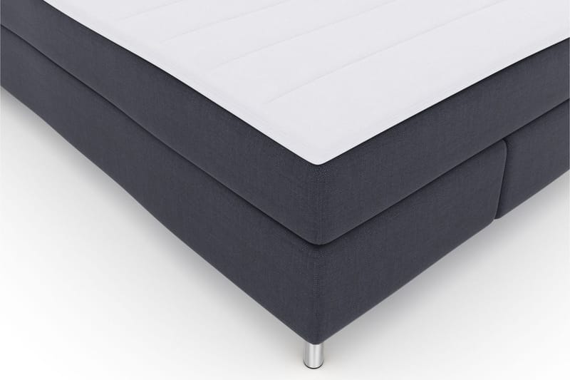 Select No 3 Komplett Sängpaket 140x200 Medium - Blå/Metall - Products - Möbler - Säng - Kontinentalsäng