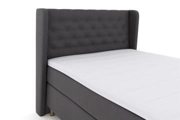Select No 3 Komplett Sängpaket 140x200 Medium - Mörkgrå/Koppar - Products - Möbler - Säng - Kontinentalsäng