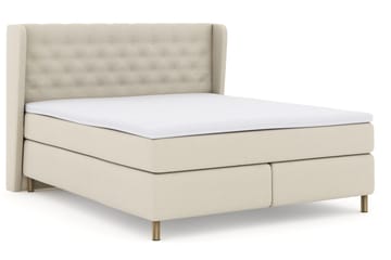 Select No 3 Komplett Sängpaket 180x200 Fast - Beige/Koppar - Products - Möbler - Säng - Kontinentalsäng