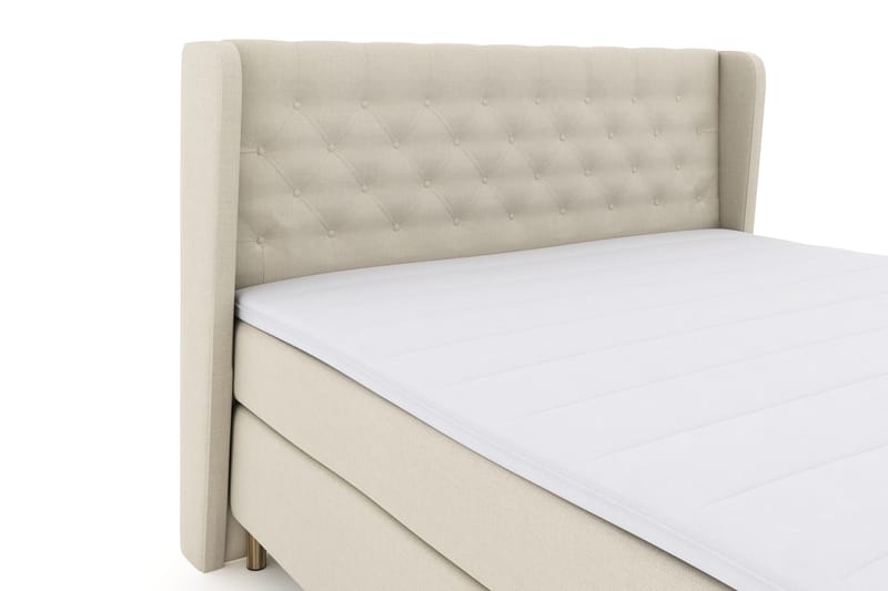 Select No 3 Komplett Sängpaket 180x200 Fast - Beige/Koppar - Products - Möbler - Säng - Kontinentalsäng