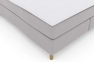 Select No 3 Komplett Sängpaket 180x200 Fast - Ljusgrå/Koppar - Products - Möbler - Säng - Kontinentalsäng