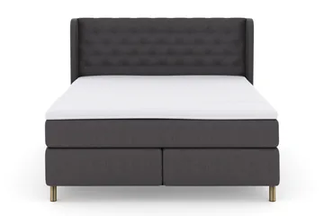 Select Sänggavel med Sidor 180 cm - Mörkgrå