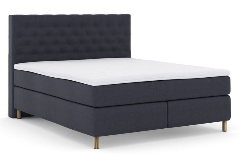 Select No 3 Komplett Sängpaket 180x200 Fast/Medium - Blå/Koppar - Products - Möbler - Säng - Kontinentalsäng