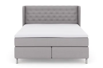 Select Sänggavel med Sidor 180 cm - Ljusgrå