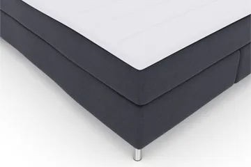 Select No 3 Komplett Sängpaket 210x210 Medium - Blå/Metall - Products - Möbler - Säng - Kontinentalsäng