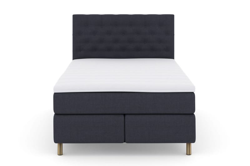 Select No 3 Kontinentalsäng 140x200 Medium - Blå/Koppar - Products - Möbler - Säng - Kontinentalsäng