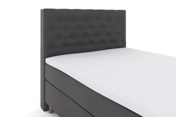 Select No 3 Kontinentalsäng 140x200 Medium - Mörkgrå/Koppar - Products - Möbler - Säng - Kontinentalsäng