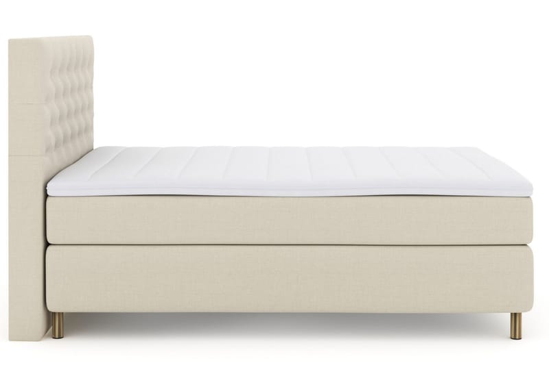 Select No 3 Kontinentalsäng 160x200 Medium - Beige/Koppar - Products - Möbler - Säng - Kontinentalsäng