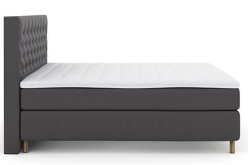 Select No 3 Kontinentalsäng 180x200 Fast - Mörkgrå/Koppar - Products - Möbler - Säng - Kontinentalsäng