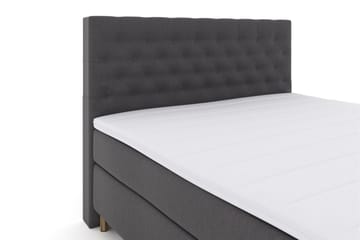 Select No 3 Kontinentalsäng 180x200 Fast - Mörkgrå/Koppar - Products - Möbler - Säng - Kontinentalsäng