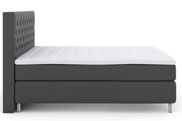 Select No 3 Kontinentalsäng 210x210 Medium - Mörkgrå/Metall - Products - Möbler - Säng - Kontinentalsäng