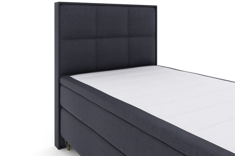 Select No 4 Komplett Sängpaket 120x200 Fast - Ljusgrå/Metall V-form - Products - Möbler - Säng - Enkelsäng