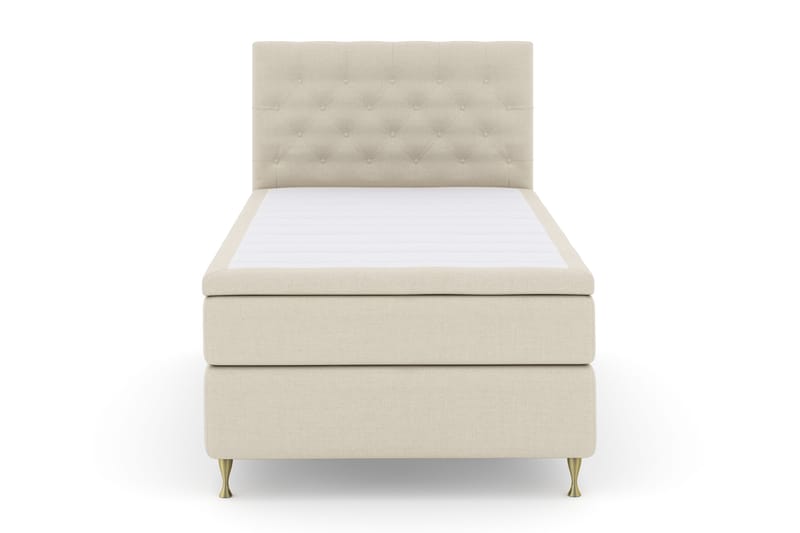 Select No 4 Komplett Sängpaket 120x200 Medium, Beige/Guld