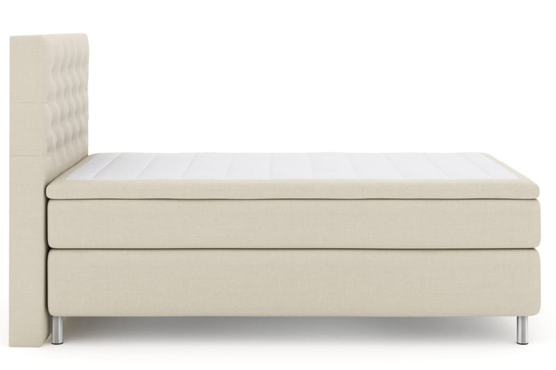 Select No 4 Komplett Sängpaket 120x200 Medium - Beige/Metall - Products - Möbler - Säng - Enkelsäng