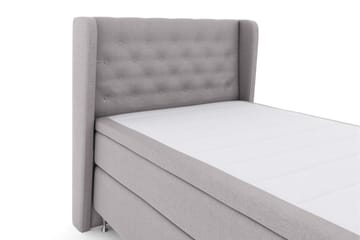 Select No 4 Komplett Sängpaket 120x200 Medium - Ljusgrå/Silver - Products - Möbler - Säng - Enkelsäng