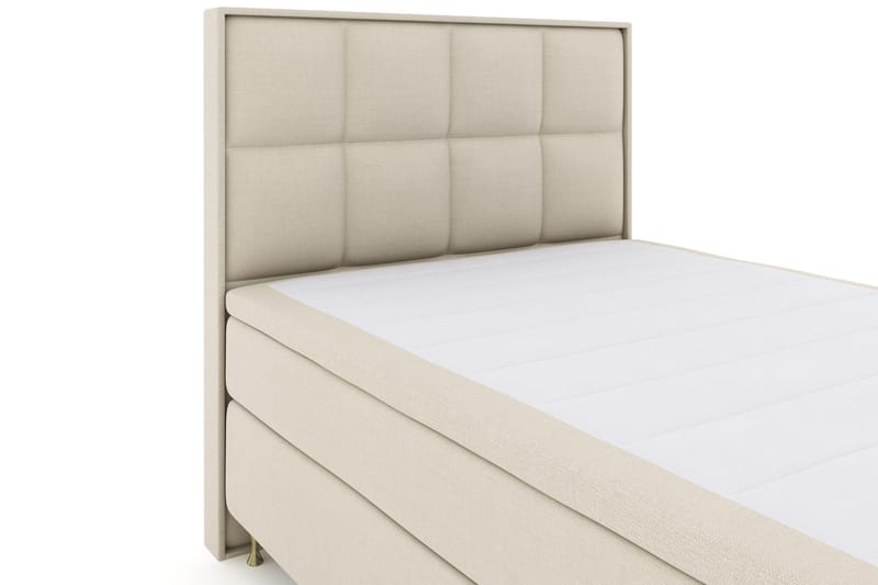 Select No 4 Komplett Sängpaket 140x200 Fast - Beige/Guld - Products - Möbler - Säng - Kontinentalsäng