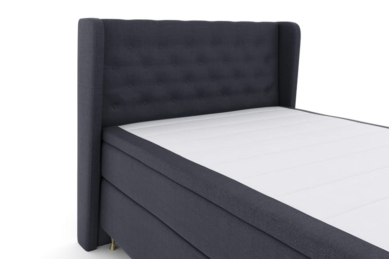Select No 4 Komplett Sängpaket 140x200 Fast - Blå/Guld - Products - Möbler - Säng - Kontinentalsäng
